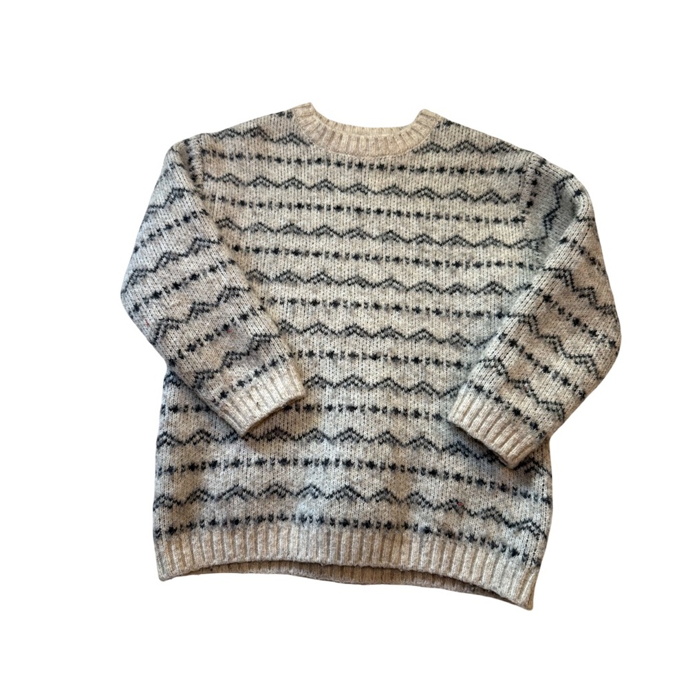 Zara cozy crewneck sweater